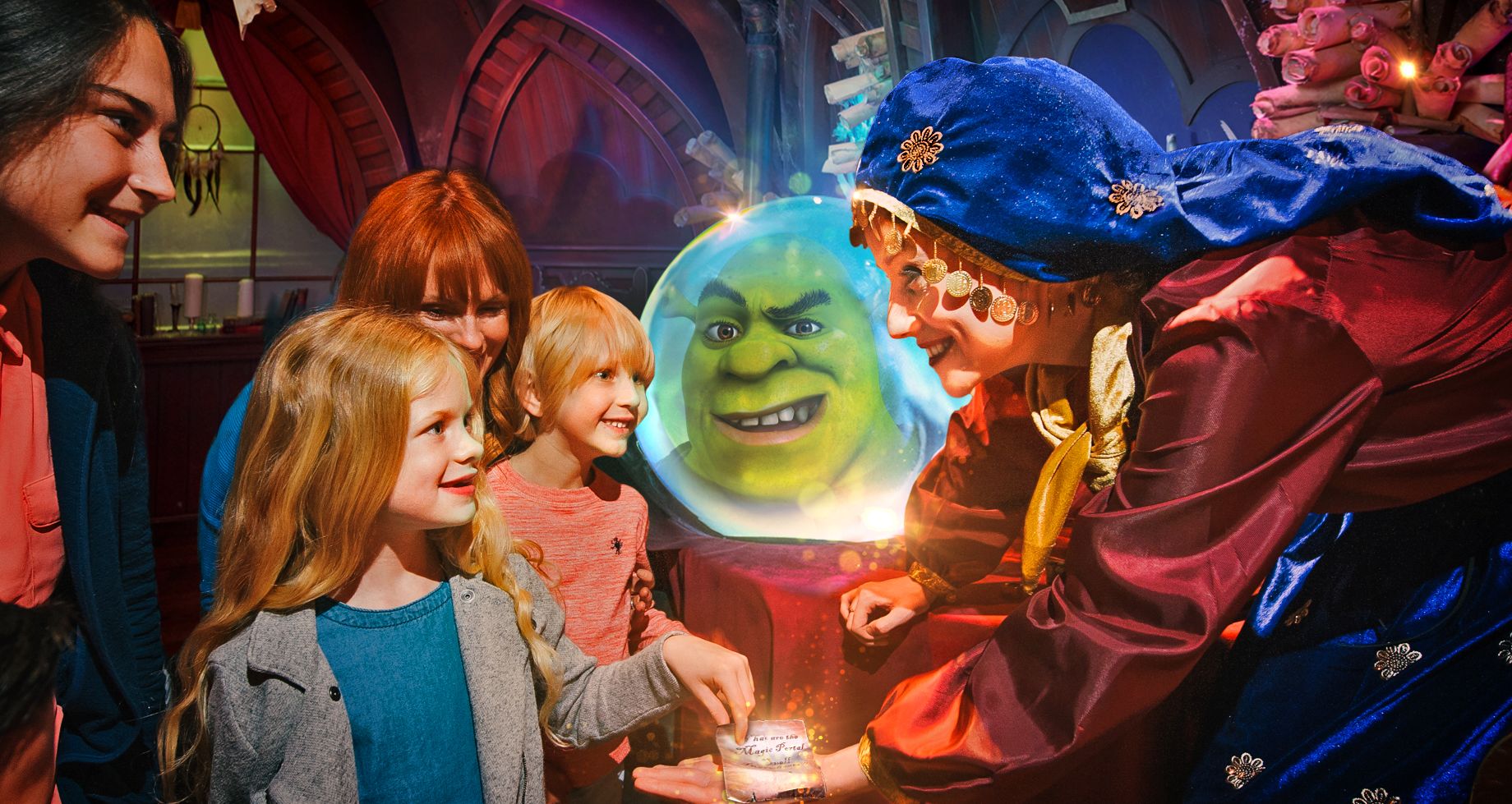 Shrek blue light card tickets image