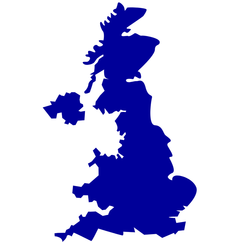 Map of the UK